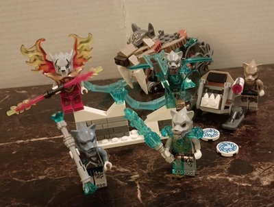 LEGO LEGENDS OF CHIMA: Lot 70220 Saber Cycle & 70232 & Manuals As Is Pictured 🌟 - Image 1 of 4