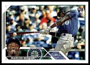Marcus Wilson *TARJETA DE NOVATO* (RC) 2023 Topps #138 - Imagen 1 de 2