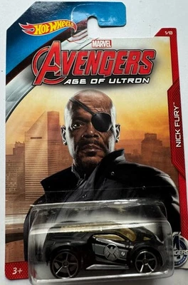 2015 Hot Wheels AVENGERS AGE OF ULTRON NICK FURY Ultra Rage 1/8 - Image 1 of 2