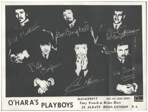 C663/ The O`Hara`s Playboys Pressefoto 24 x 18  cm  ca.1968 - Bild 1 von 2