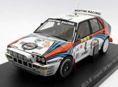 Kyosho 1/18 Scale Diecast - 08342A Lancia Delta HF Integrale '92 Monte Carlo #4 - Image 1 of 4