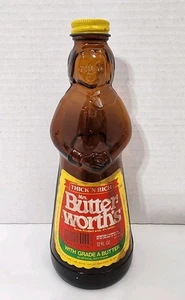 Vintage Mrs. Butterworth's Syrup Glass Bottle 12oz - Picture 1 of 7