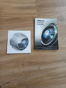 ASRock Q1900M D1800M Handbuch Booklet und Treiber CD gebraucht - Bild 1 von 1