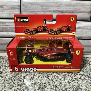 2025 Bburago Formula 1 F1 Charles Leclerc Scuderia Ferrari SF24 1/43 Diecast NEW - Picture 1 of 11