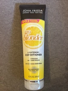 John Frieda Sheer Blonde Go Blonder Aufhellende Spülung 8,3 Oz. Neu Frisch - Bild 1 von 7