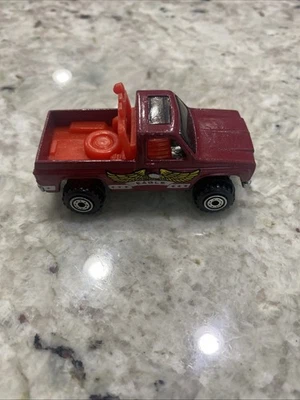 Vintage Hot Wheels Maroon Eagle Chevrolet Bywayman 4x4 Chevy Pickup Truck 1977 - Image 1 of 4