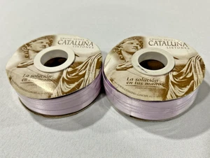 Listones Cataluña PON 151 Ancho 1.0 colore viola 100% poliestere Dos Caras 50 metri - Foto 1 di 10