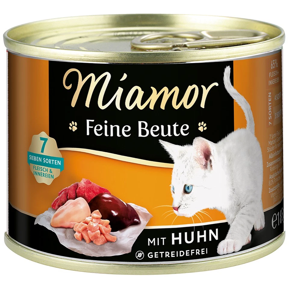 Miamor Feine Beute | 12x 185g | Katzenfutter nass - Bild 1 von 1