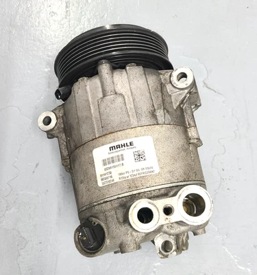 Compresor de aire acondicionado Mahle 00308716 plateado para Maserati Ghibli 2014-19 Foto 1 de 4