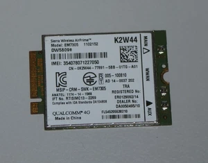 Laptop LTE-Karte_Sierra Wireless Air Prime_Modell EM7305_für LTE-/4G-Empfang - Bild 1 von 2