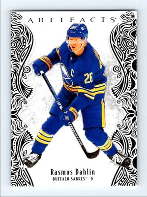 #1 2025-26 Upper Deck Artifacts BASE * Rasmus Dahlin Buffalo Sabres - Image 1 of 2