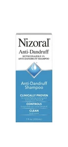 Nizoral Anti-Dandruff Shampoo Clean Fresh Scent, 7fl oz 200ml #360 - Picture 1 of 10