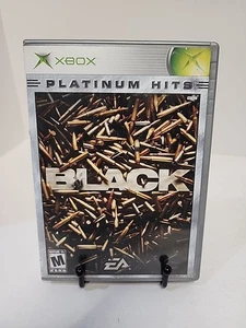 Nero - Microsoft Xbox Originale Xbox Platinum Hits Gioco Completo e Testato - Foto 1 di 5