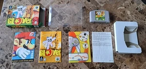 Glover Nintendo 64 100% Complete CIB N64 Authentic Free Fast Shipping  - Picture 1 of 13