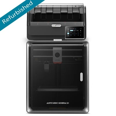 【Refurbished】ANYCUBIC Kobra S1 Combo Filament Multicolor CoreXY FDM 3D Printer - Image 1 of 4