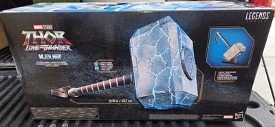 Hasbro Marvel Legends MJOLNIR 1:1 Light Up Electronic Hammer Thor Love & Thunder - image 1 of 3