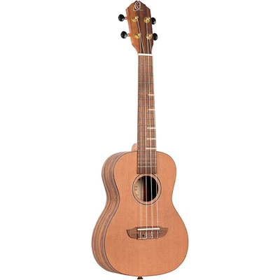 Ortega Timber Series RUTI-CC-L Left-Handed Concert Ukulele Natural - Image 1 of 4