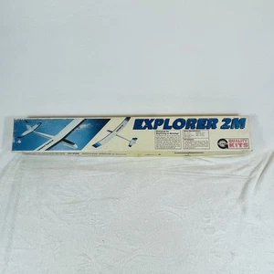 Global Explorer 2M Vintage RC Glider Kit- NOS - Picture 1 of 8