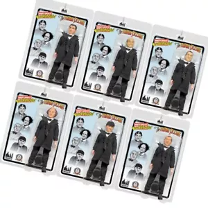 Traje de figuras de acción de 8 pulgadas The Three Stooges y serie Top Hat: conjunto de 6 - Imagen 1 de 7