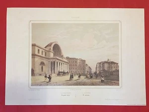 PH. BENOIST / LEMERCIER - LIVORNO 1 REPRODUCCIÓN De ARTE EN COLOR - Imagen 1 de 1