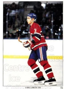 1991 Montreal Canadiens Panini Team Stickers #15 Sylvain Lefebvre - Picture 1 of 1