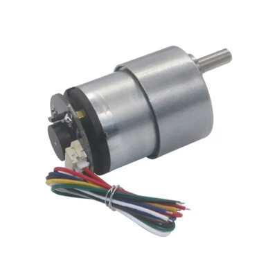 JGB37-520 Encoder Reduction 37mm Motor AB Zweiphasen DC 12V Motor 20RPM-1590RPM - Bild 1 von 4