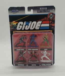 GI Joe Nano Metalfigs , 6 Figuren Cobra Die Cast. von jada - Bild 1 von 2