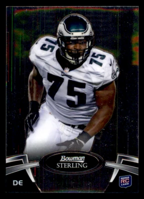 2012 Bowman Sterling Vinny Curry    Rookie #62 Philadelphia Eagles - Image 1 of 2