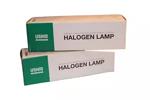 NIB – 2 LOT USHIO LAMPS BULBS JCV120V-1000WCH #1000509 FEL - Picture 1 of 4