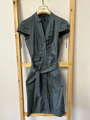 Club Monaco Shirting Button Dress Army Green ( S ) - Image 1 of 3