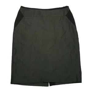 Gonna dritta elegante Worthington ~ taglia 8 ~ lunghezza ginocchio ~ marrone ~ foderata - Foto 1 di 3