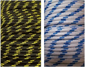 CUERDA DE POLIPROPILENO DELGADA DE 2 MM TRENZADA CUERDA DE POLIETILENO CUERDA FUERTE EN BLANCO Y NEGRO - Imagen 1 de 4