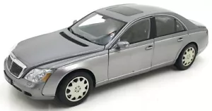 Autoart 1/18 Scale Diecast 76152 - Maybach 57 SWB - Grey Middle/Metallic Grey - Picture 1 of 6