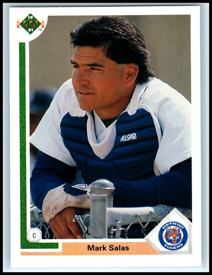 1991 Upper Deck Mark Salas Detroit Tigers #205 - Image 1 of 2