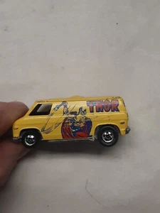 Vintage Hot Wheels Super Van Thor 1974 Yellow Blackwall Hong Kong - Picture 1 of 9