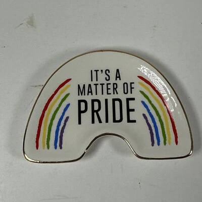  It's A Matter of Pride 彩虹饰品盘 - 骄傲 — 第 1/4 张图片