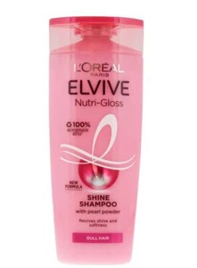 Elvive Nutri-Gloss Shine Shampoo with Pearl Powder 250ml, Revives Shine - Picture 1 of 1