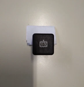 INTERRUTTORE TERGILUNOTTO TASTO NERO FIAT NUOVA RITMO  DA 1985 AN-647N - Imagen 1 de 3