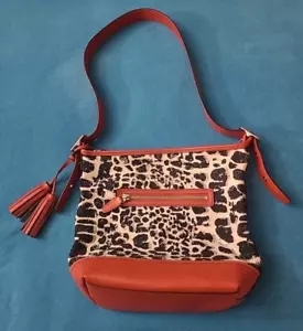 COACH Ani Ocelot Cheetah Duffle Shoulder Bag Purse Animal Print - Picture 1 of 24