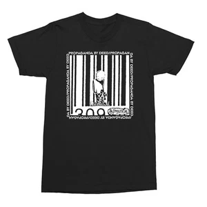 Camisa de escritura A-POLITCAL- punk, corteza, política, paz, vegana, anarco, resistencia, animales - Imagen 1 de 2