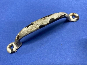 Nice Vintage "White" Reclaimed Rusty Crusty PULL for Restoration or shabby proj - Picture 1 of 4