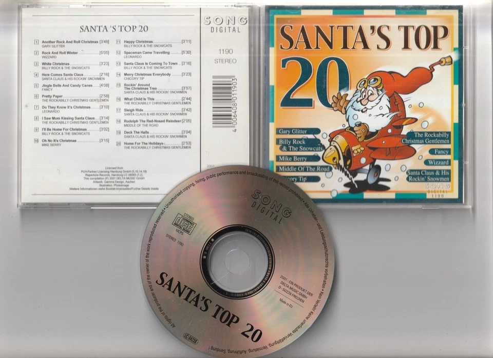 Santa's Top 20  - Weihnachtslieder International - CD  - Bild 1 von 1