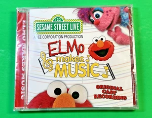 Elmo Makes Music - Sesame Street Live CD 2006 Factory SEALED NEW Original Cast - Foto 1 di 3