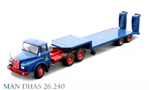 Conrad #1045 MAN DHAS 26.240 Hauber Tieflader Schmidbauer 1/50 OVP MIB - Bild 1 von 1