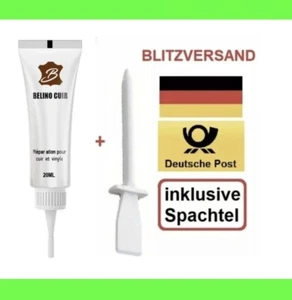 ➡20ml Leder✅Reparatur-Gel Flüssigleder Set WEIẞ⚪ Auto Sofa Taschen Jacke Schuhe - Bild 1 von 1
