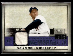 2008 SP Legendary Cuts #LM-EW Early Wynn #/50 jersey card Chicago White Sox - Picture 1 of 2