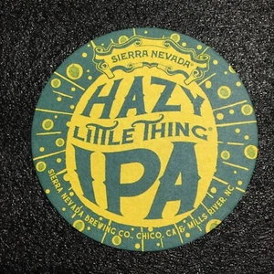 SIERRA NEVADA Hazy Little Thing IPA Beer Coaster - Picture 1 of 2