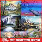 Oil Paint By Numbers Landscape Coloring Picture Digital Drawing