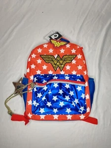 DC Comics Wonder Woman Backpack NEW NWT - Picture 1 of 3