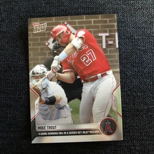 Mike Trout 2022 MLB Topps Now #373 Los Angeles Angels - Foto 1 di 2